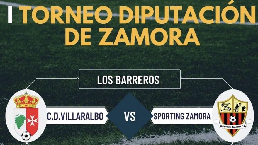 CD Villaralbo y Sporting Zamora se citan en Los Barreros dentro del Torneo Diputación