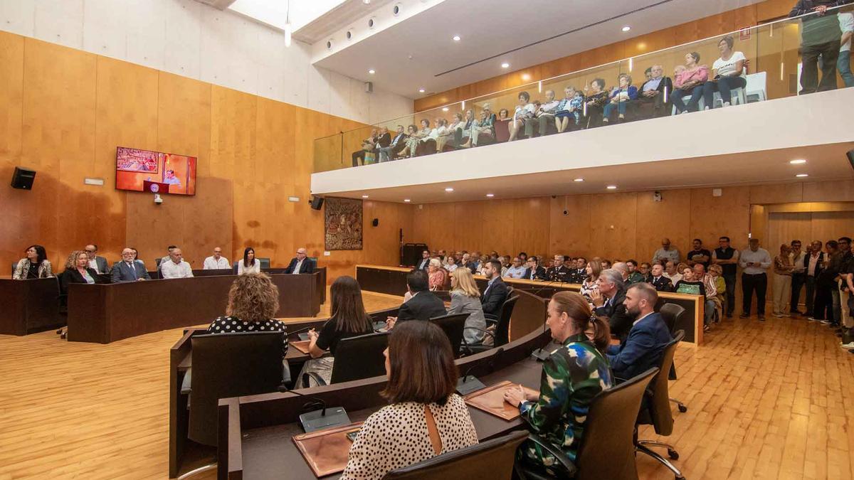 El acto celebrado este martes en Benidorm.