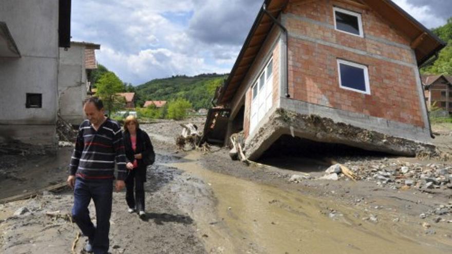 Devastadoras inundaciones en los Balcanes