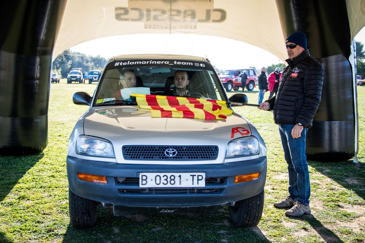 El vehicle dels tercers classificats.