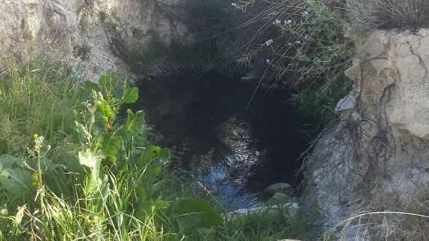 EU denuncia la proliferación de plásticos en el barranco de Aigües