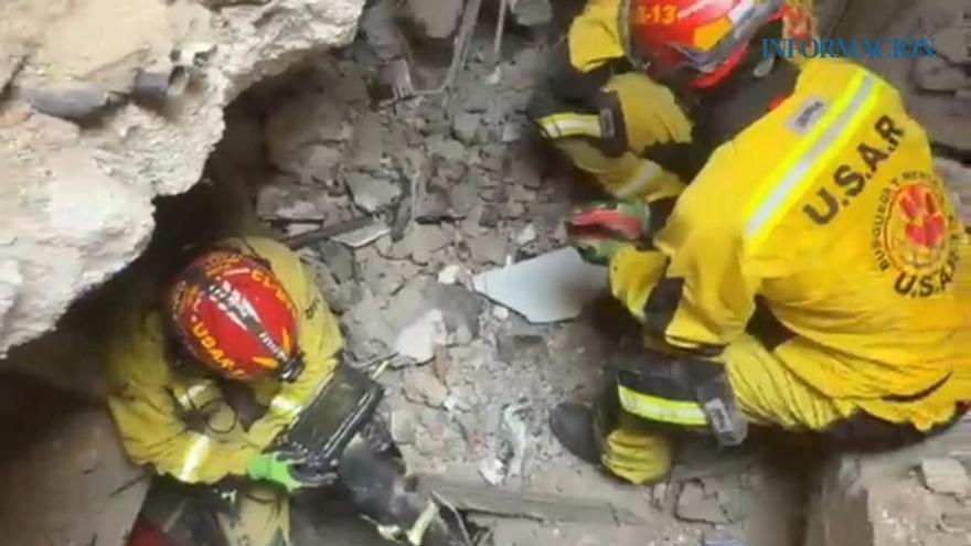 El equipo alicantino USAR 13 participa en labores de rescate en Venezuela