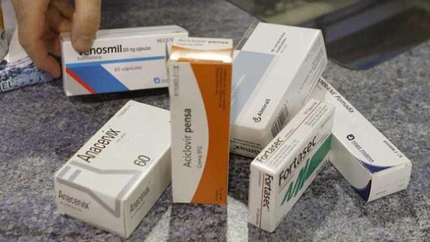 Algunos de los medicamentos que se incluyen en la lista