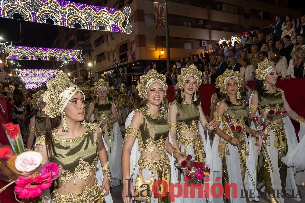 Gran desfile en Caravaca (bando Moro)