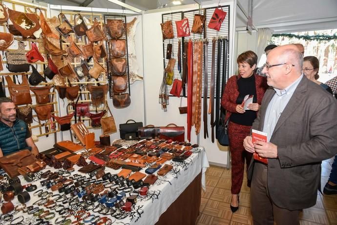 Inauguración de la Feria de Artesanía en San Telmo