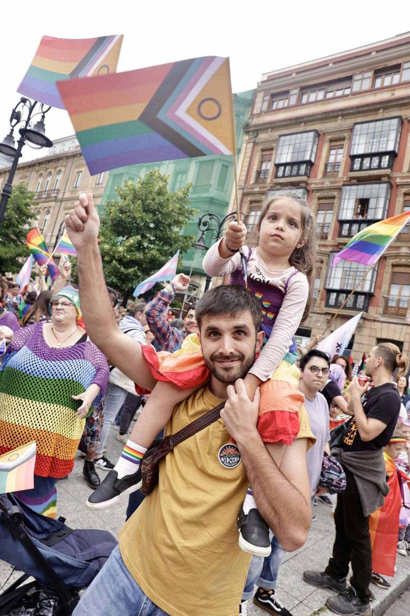 En imágenes: Así fue la celebración del Orgullín en Gijón