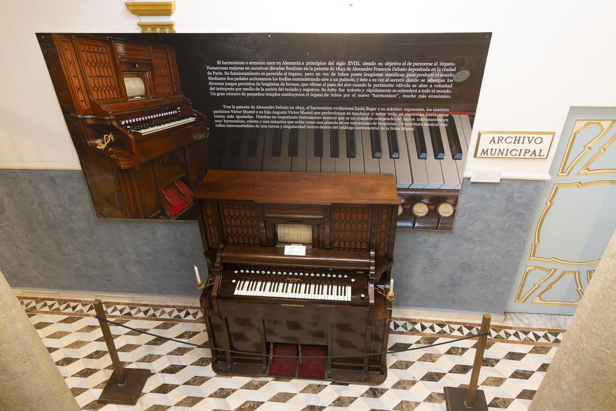 Uno de los instrumentos expuestos