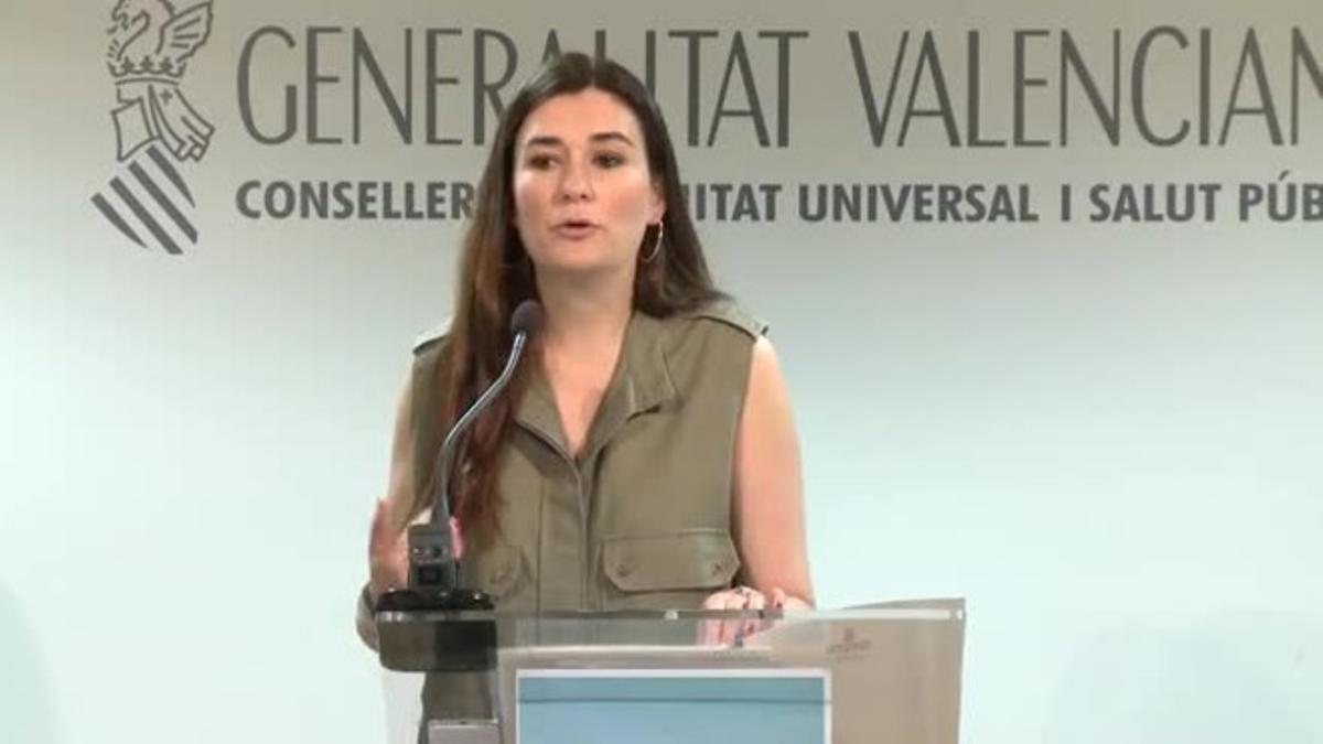 Declaracions de la consellera Carmen Montón.