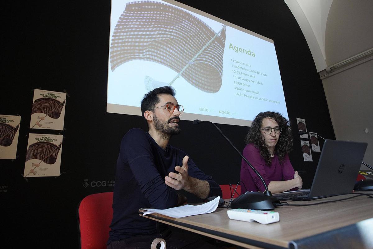 La presentació del Pacte per la Sobirania Alimentària.