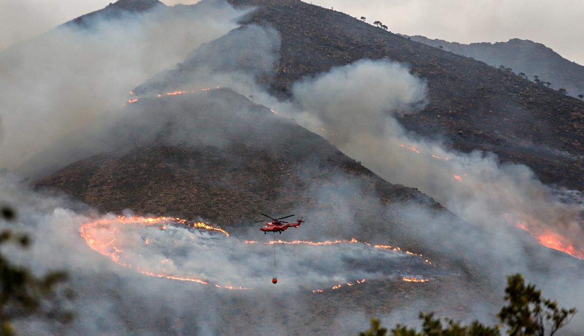 Los grandes incendios complican los objetivos de descarbonización