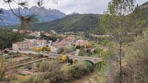 CATELLBELL I EL VILAR . PONT ACCES A CASTELLBELL I EL VILAR VENINT DE MANRESA . EN FARAN AMPLIACIO