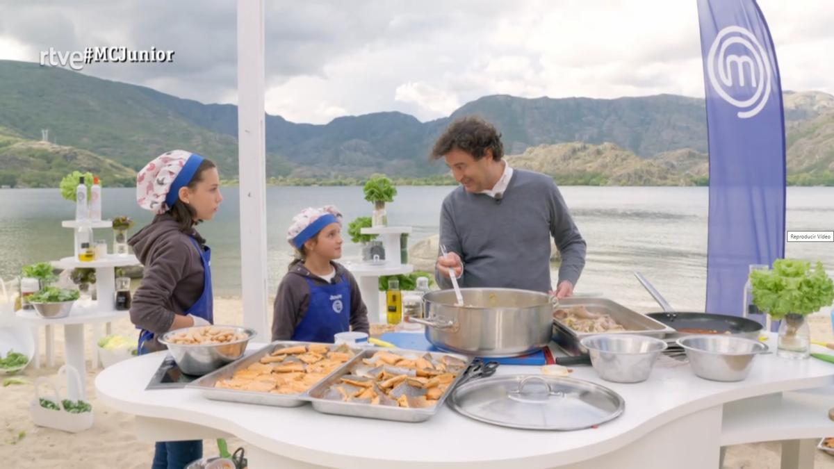 Masterchef Junior rodado en el Lago de Sanabria.