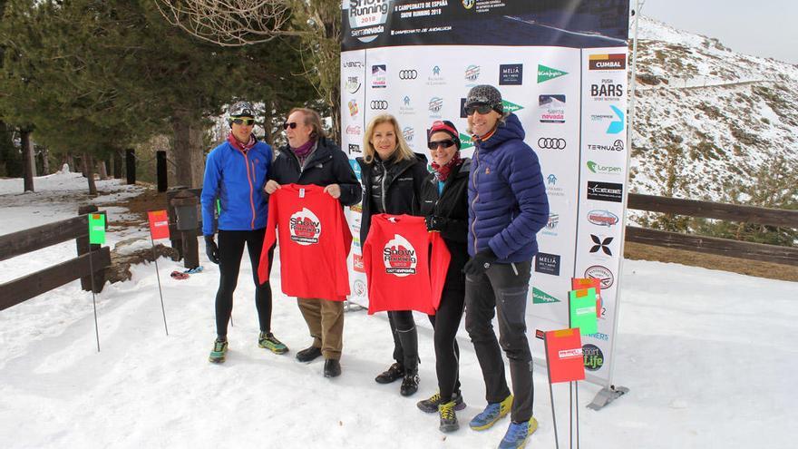 La presentación del evento en Sierra Nevada.