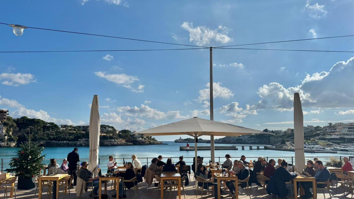 Die Restobar in Porto Cristo hat den ganzen Winter über geöffnet.