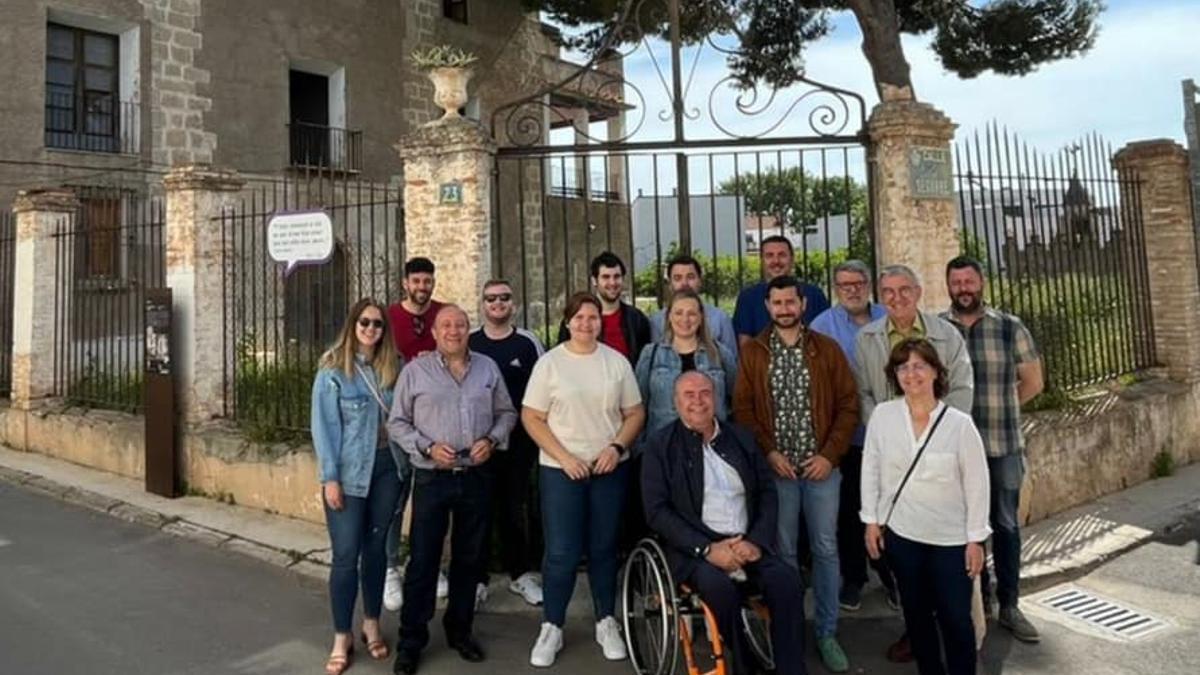 Falomir se reunió con los socialistas de Altura.