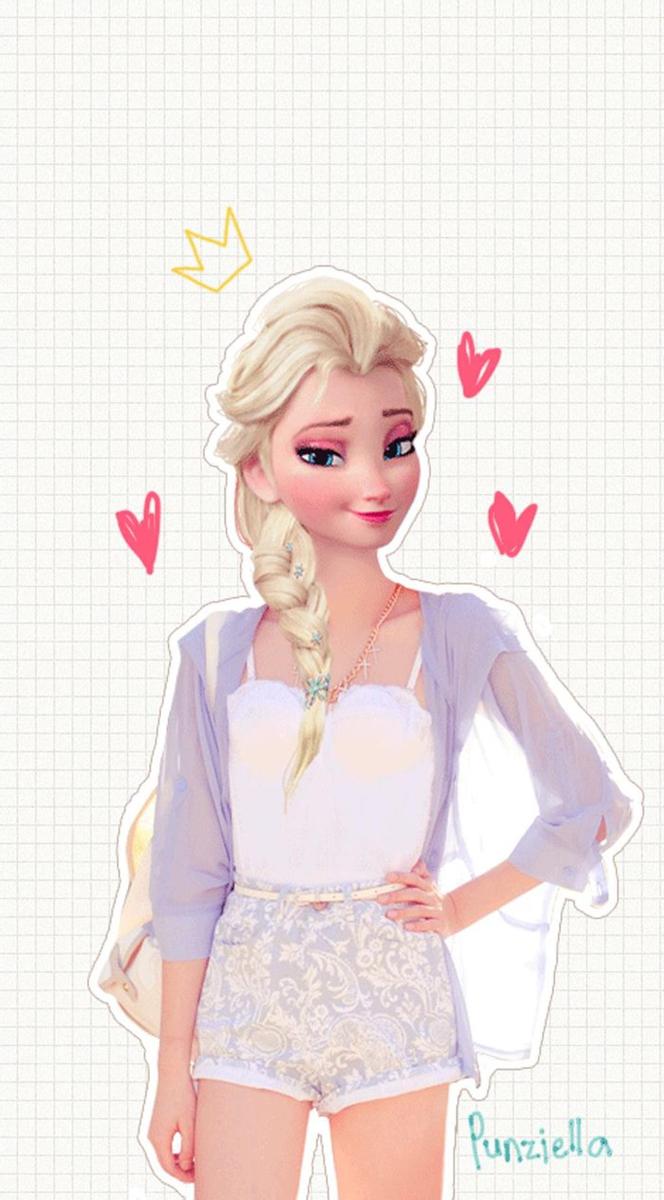 Elsa, de 'Frozen', a la moda