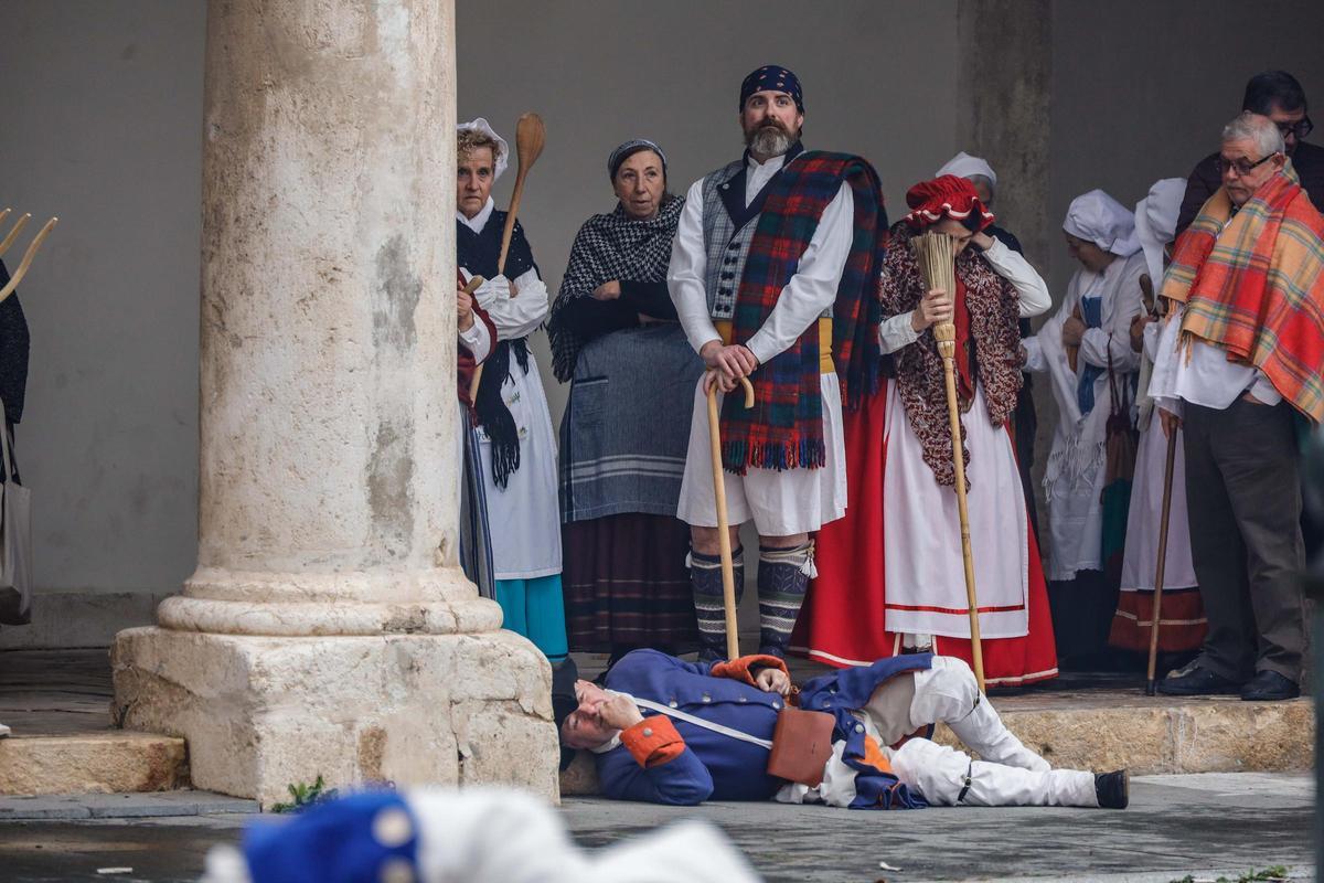 Historia y pólvora en la recreación de la Desfeta de Alcoy