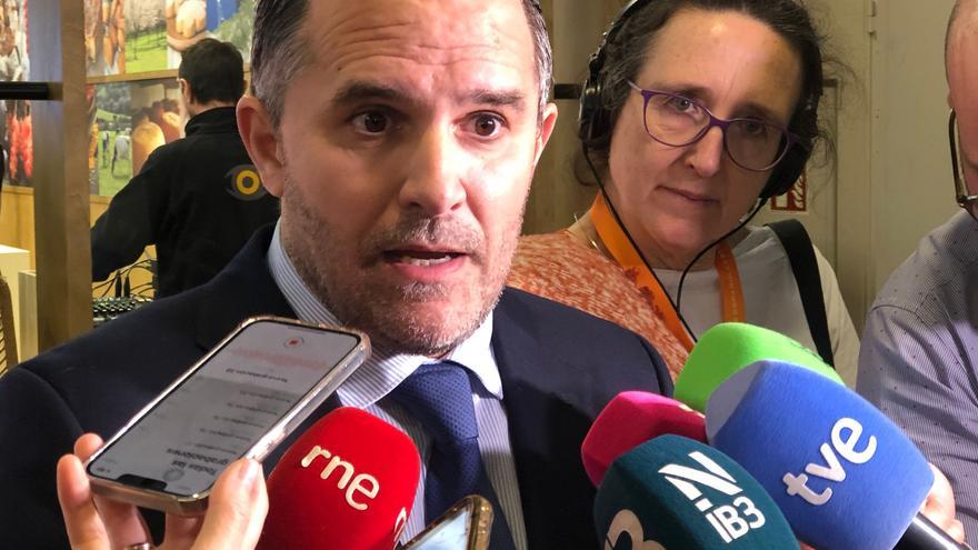 Javier Vich en la ITB de Berlín: &quot;Mallorca no es un destino ni saturado ni masificado, solo son cuatro calles en Palma&quot;