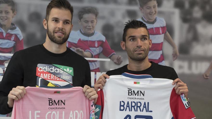 Barral: &quot;Tenía ganas de jugar en el Granada desde hace años&quot;