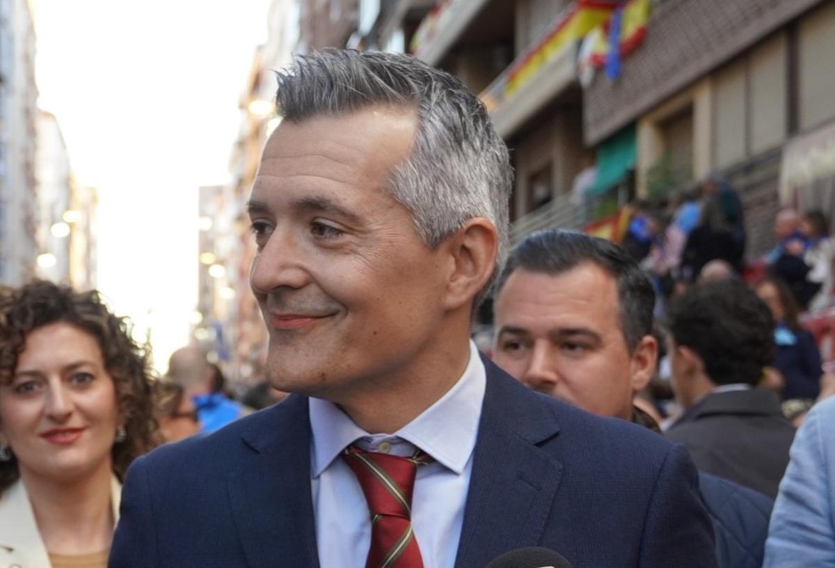 José Manuel Pancorbo, líder provincial de Vox en la Región de Murcia.
