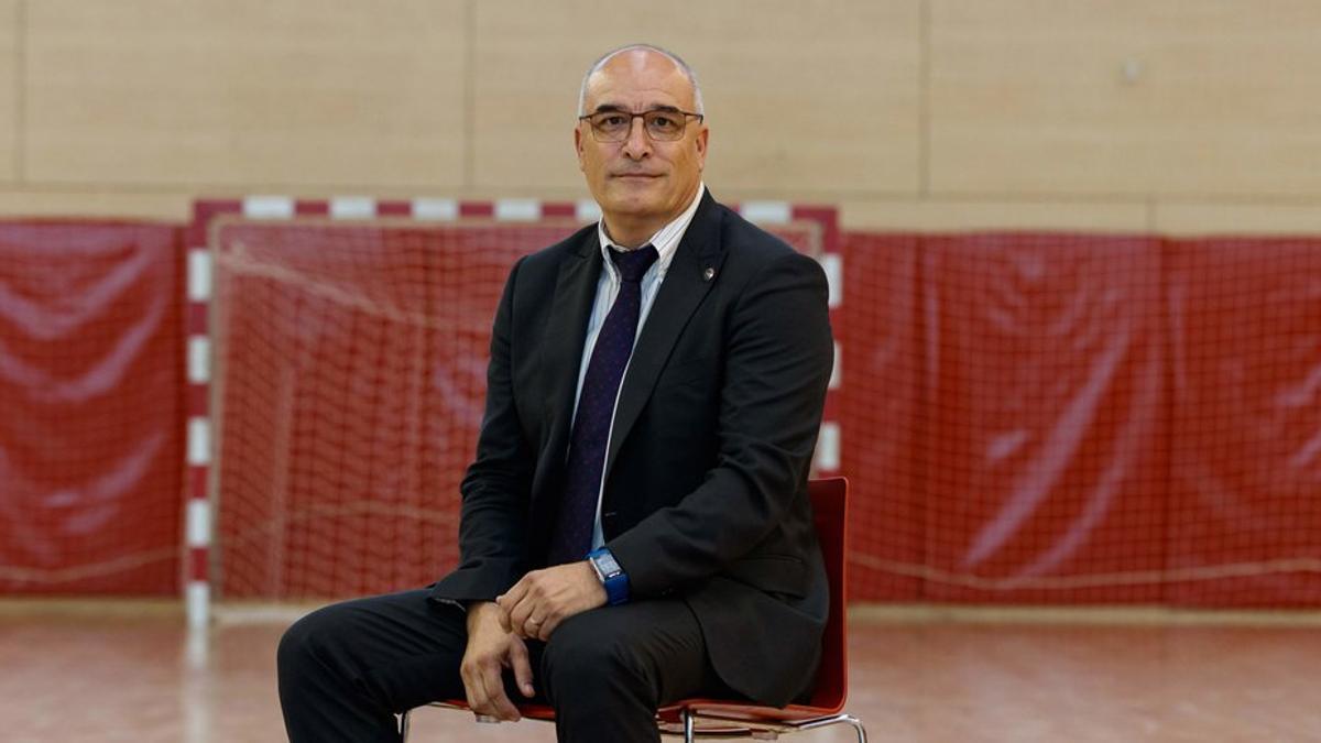 Jordi Argemí, al frente de la sección de Balonmano