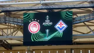 Olympiacos - Fiorentina, hoy en directo: alineaciones, horario y dónde ver la final de la Conference League, en vivo