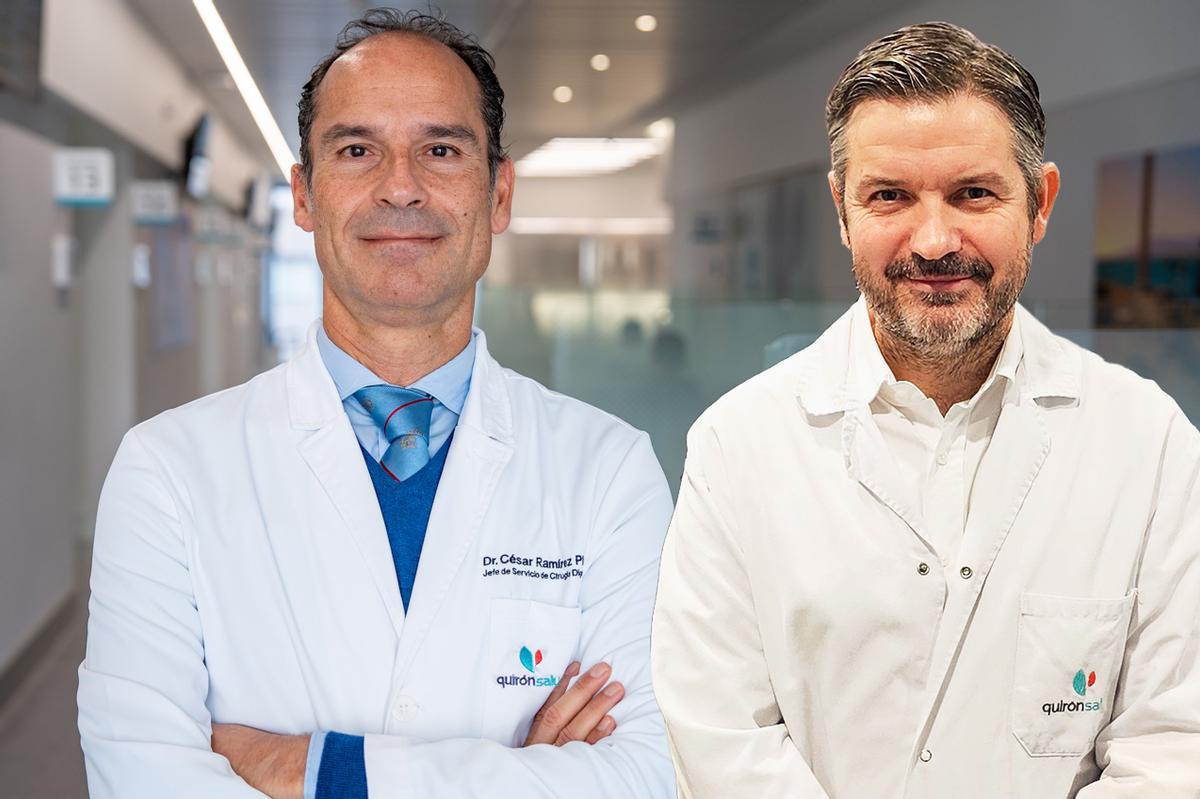 Doctores César Ramírez y Luis Casáis