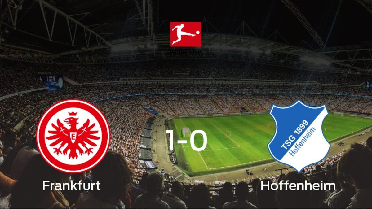 El Eintracht Frankfurt vence en casa al Hoffenheim por 1-0