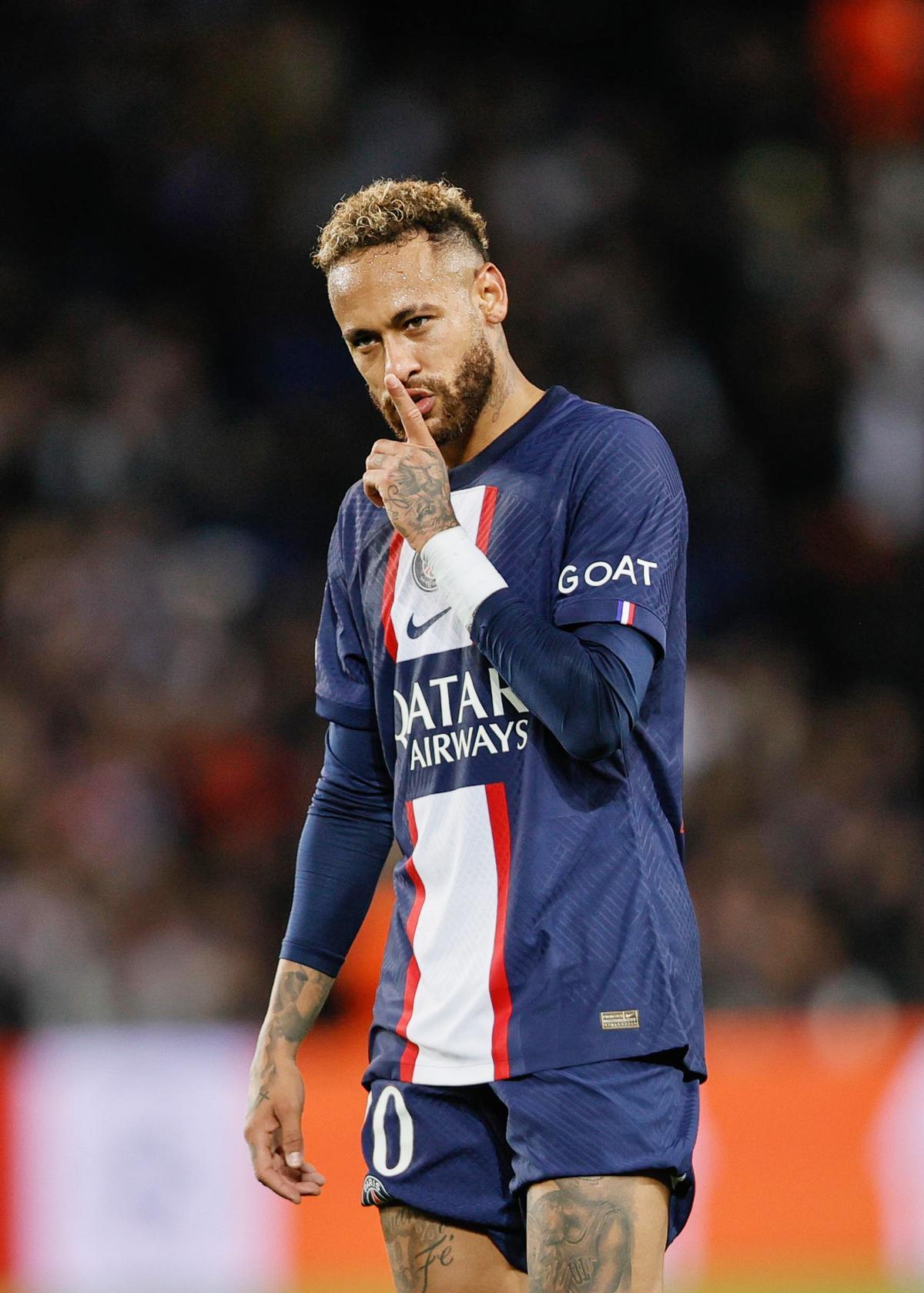 Una imagen de Neymar con el PSG.