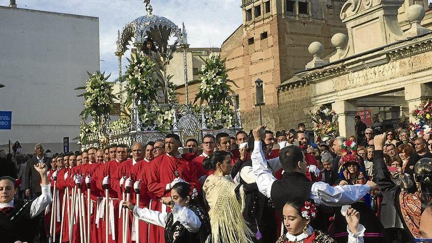 Un momento de la procesión de Santa Eulalia, en una imagen de archivo.