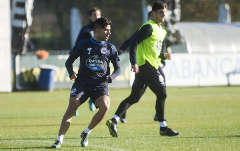 Última sesión antes del duelo ante Osasuna