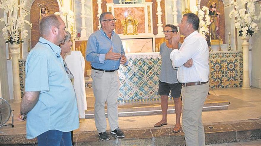 Restaurarán un retablo de la ermita de orpesa