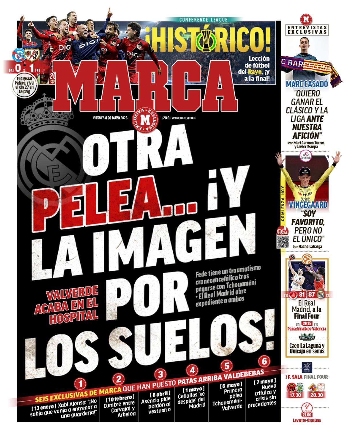 Las imágenes de las portadas de hoy