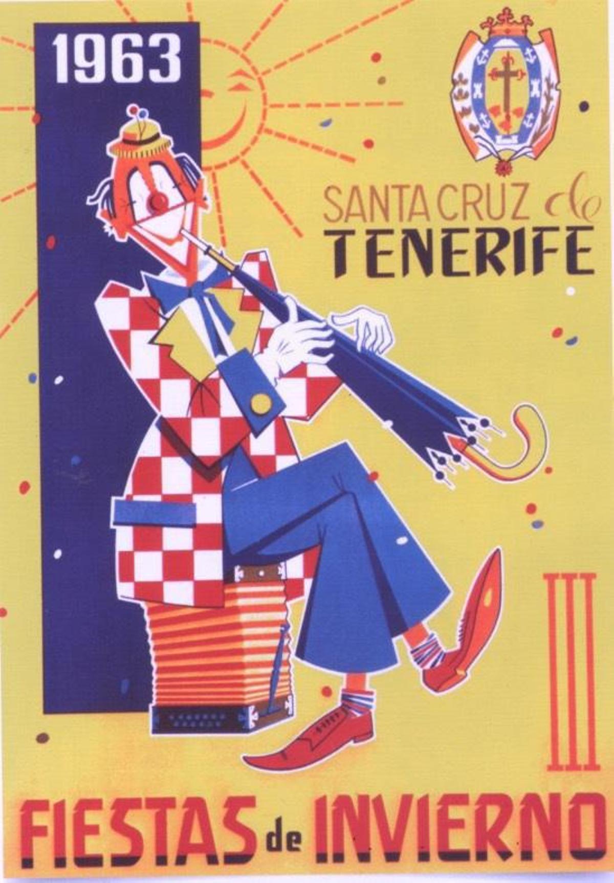 Cartel de las Fiestas de Invierno de 1963. | | E.D.