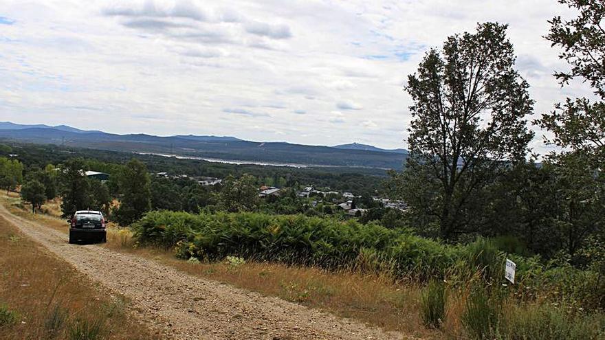 Camino agrícola de Asturianos, antes de la concentración. | A. S.