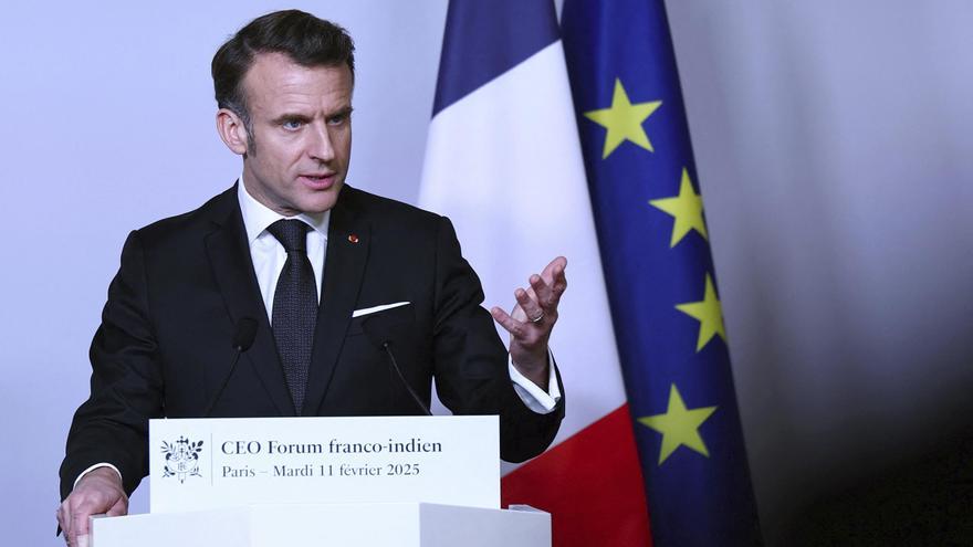 Macron rechaza el plan de Trump para Gaza: &quot;No se puede decir a dos millones de personas: Os vais a mudar&quot;