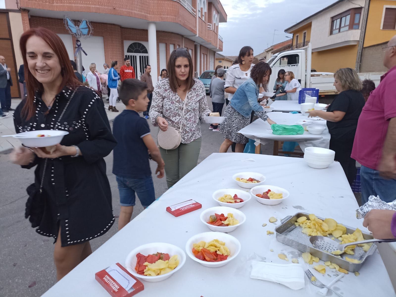 Pimentada popular en San Cristóbal de Entreviñas