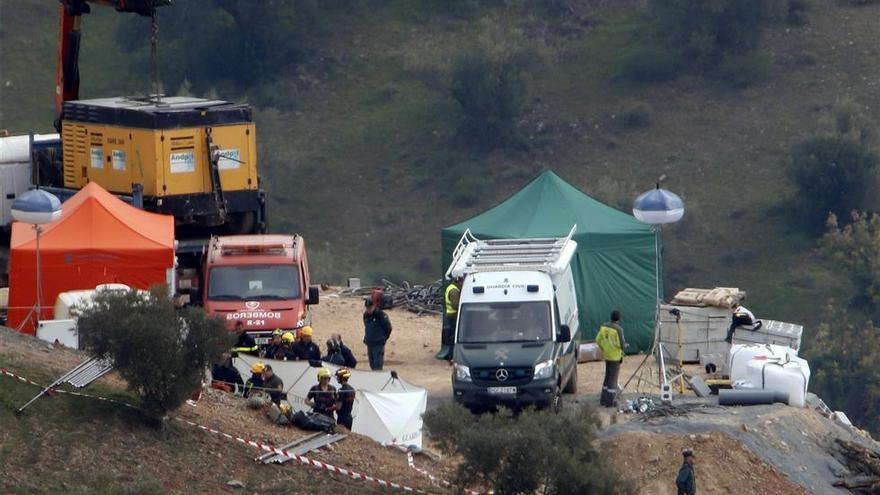 Hallado pelo de Julen en el pozo de Málaga