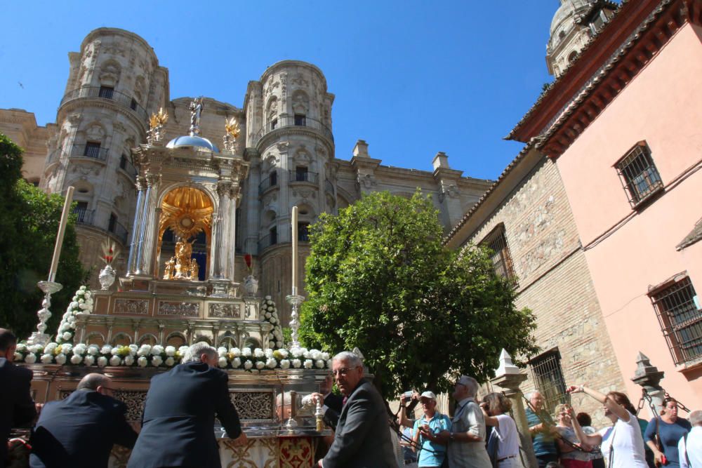 Procesión del Corpus en Málaga de 2018