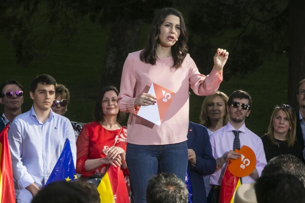 Inés Arrimadas, Ciudadanos, en Oviedo