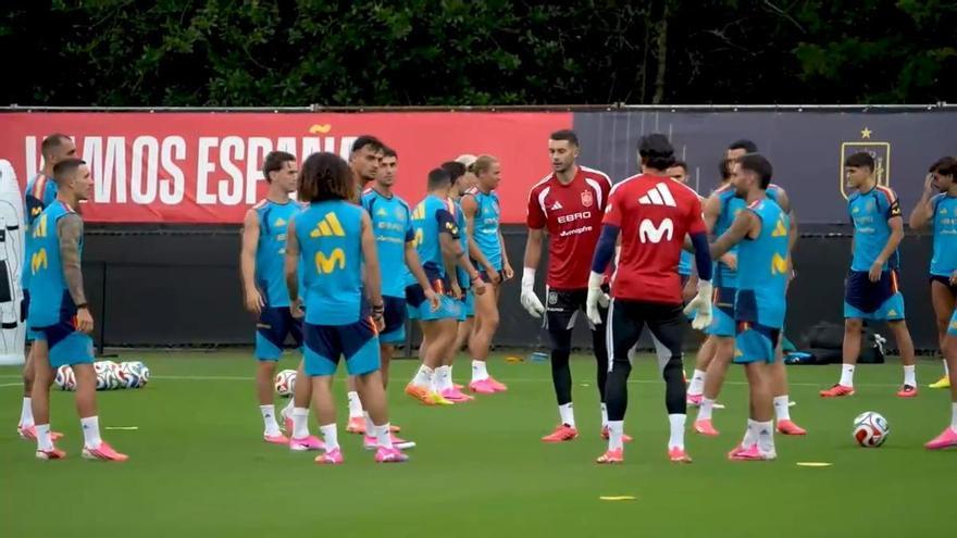 La selección española prepara el amistoso ante Perú sin Lamine Yamal, Nico Williams y Víctor Muñoz