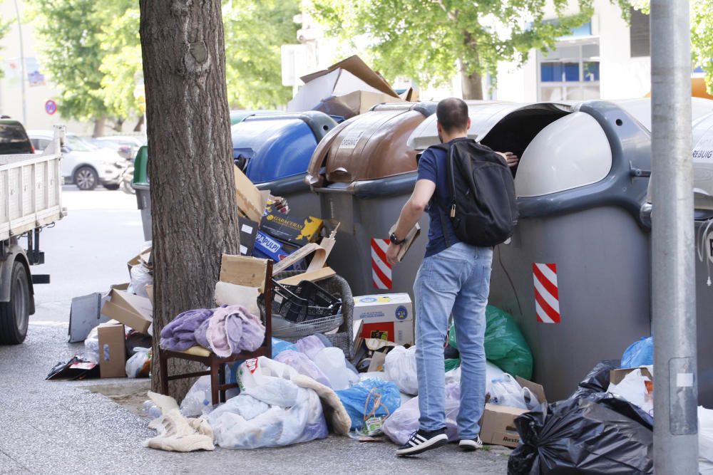 vaga dels serveis de neteja a Girona.