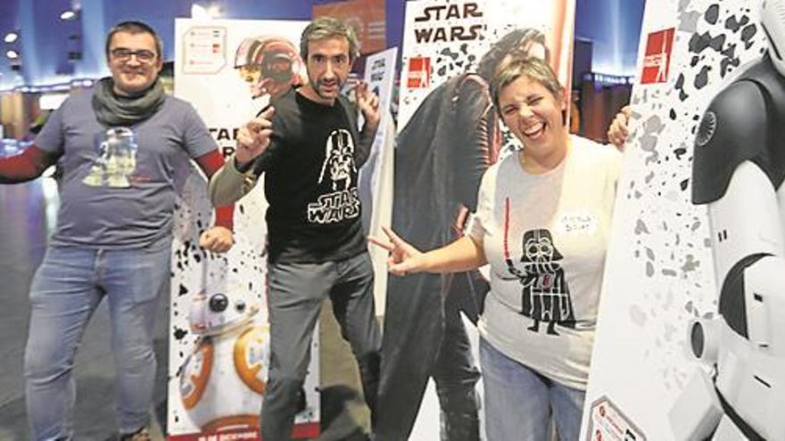 El preestreno de ‘Los últimos Jedi’ hace vibrar Castellón