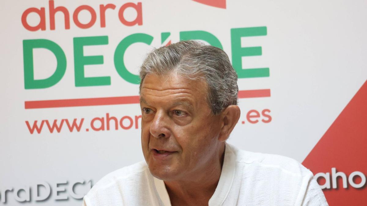 Manuel Fuentes ofrece detalles de la concentración convocada.