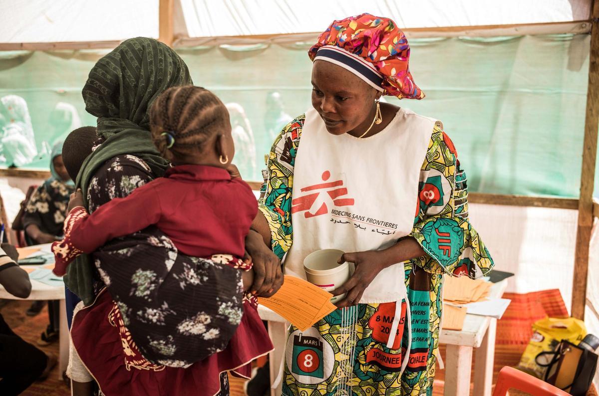 Cooperante de Médicos sin Fronteras en Sudán