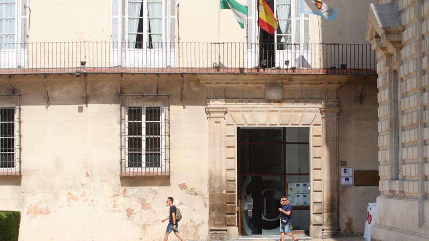 La sede de la Cámara de Comercio de Málaga, en la calle Cortina del Muelle.