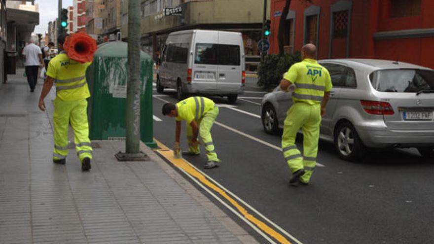 Un operativo de 70 trabajadores peatonalizará Mesa y López en 40 días