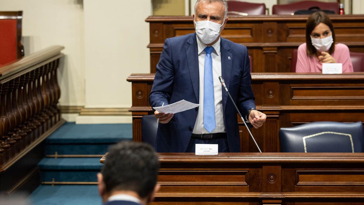 Pleno del Parlamento de Canarias