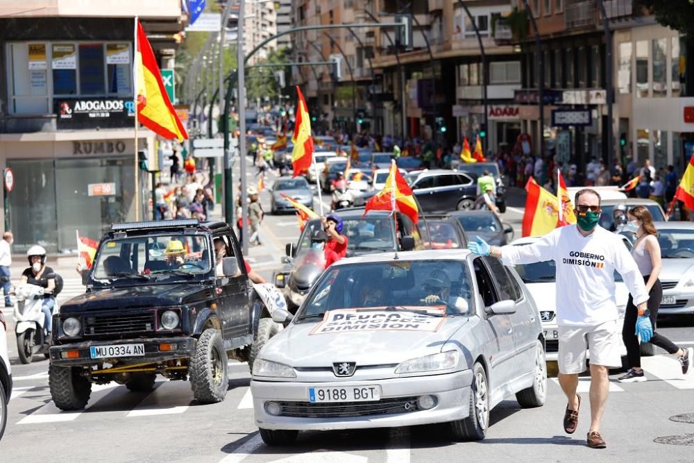 Manifestación contra el Gobierno de Sánchez