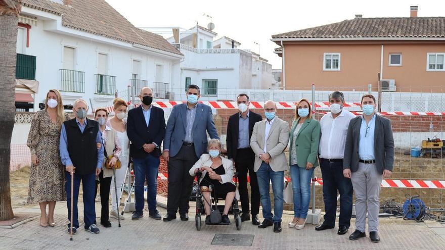 Afesol coloca la primera piedra de las viviendas tuteladas en Mijas